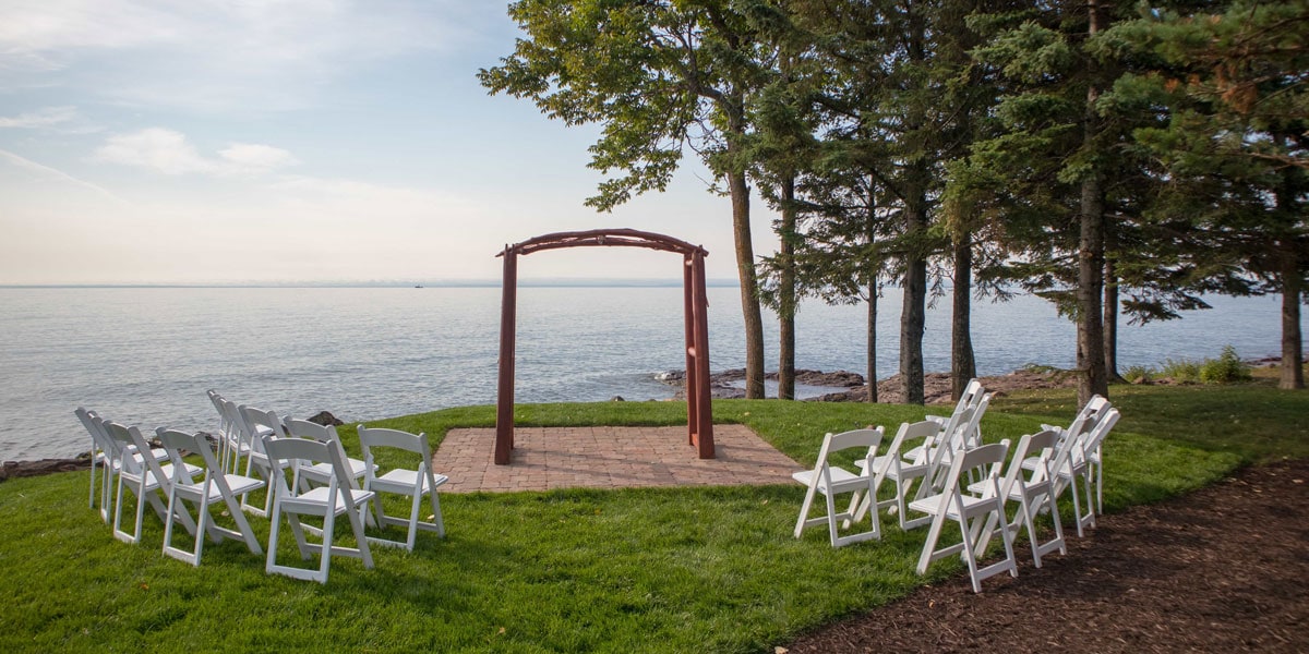 Lake Superior Wedding Ceremony Site